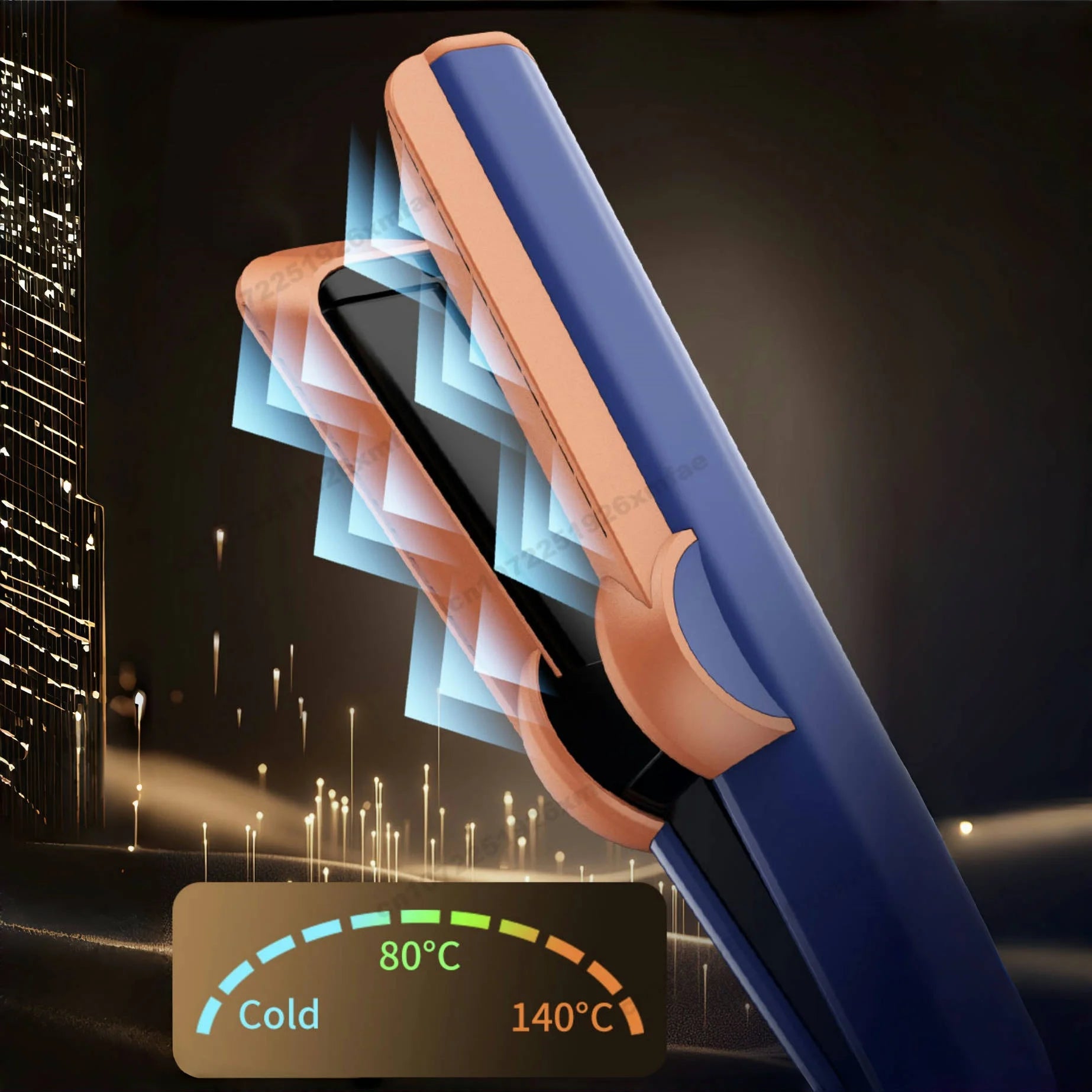 Hair Straightener Hair Dryer Negative Ion Hair Styler Long-Lasting Styling Tool Hairdryer Machine Care Hair - Shopfly.co.uk