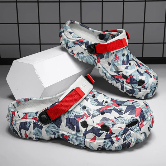 Origin Men Slipper Summer Beach Clogs Indoor House Water Shoes Sneaker Casual Sports Shoes for Men Slipper Sandals Flip Flop - Shopfly.co.uk