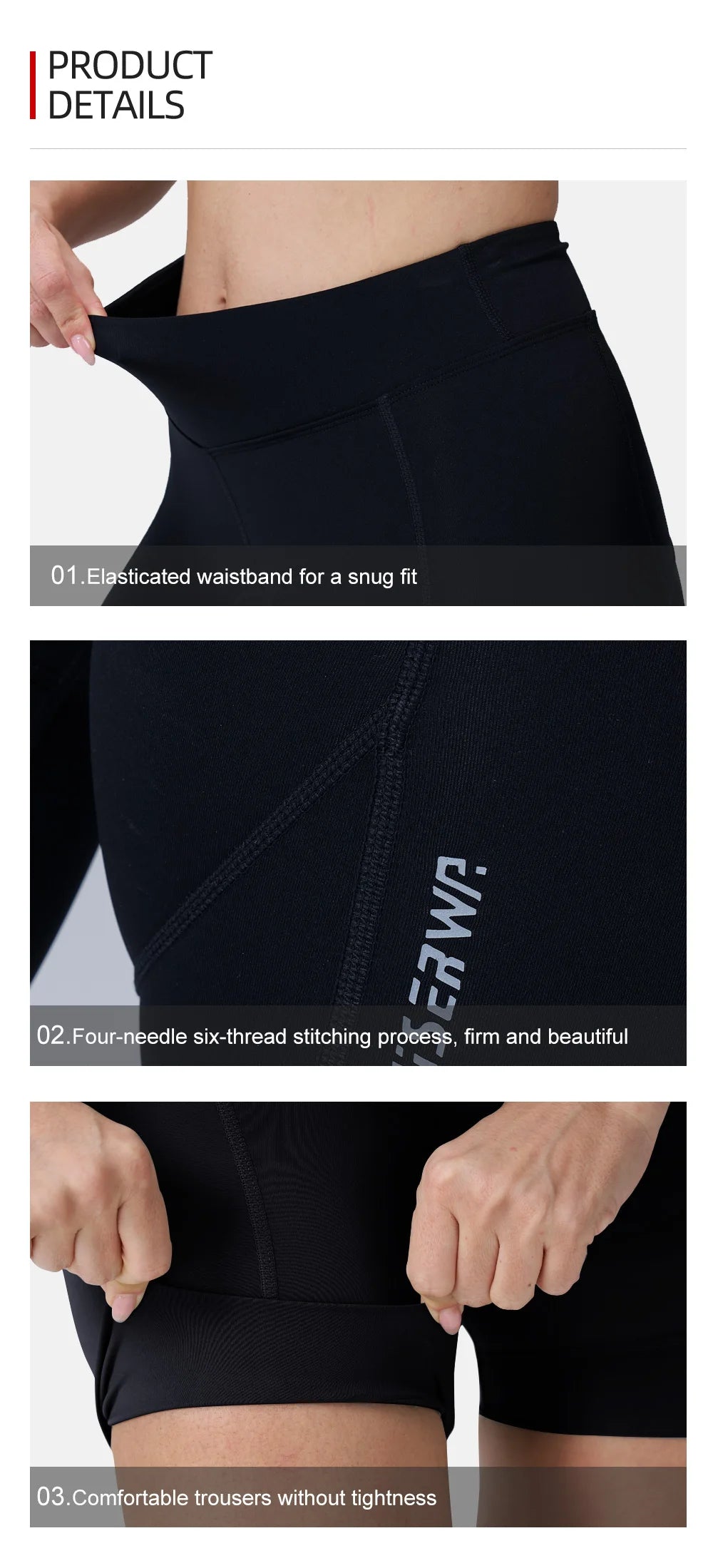 HISERWA Women Cycling Shorts High Quality MTB Bike Shorts 6 Hours Riding Shockproof Pad Breathable Lycra Sports Bicycle Tights - Shopfly.co.uk