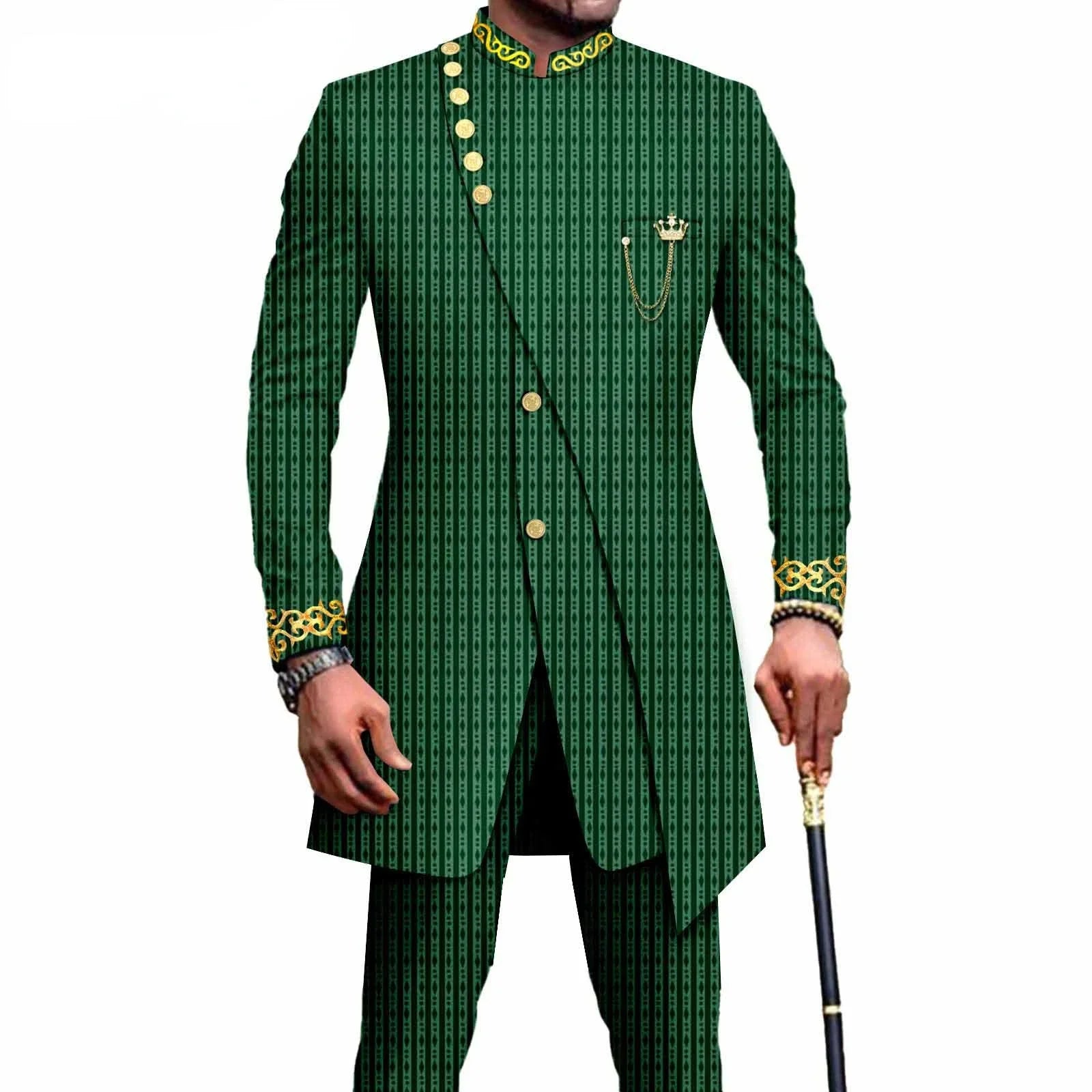 New Casual Men's Suit Slim Two-piece Set Costume Homme Suits for Costume Homme Pour Mariage Terno Masculino Completo - Shopfly.co.uk
