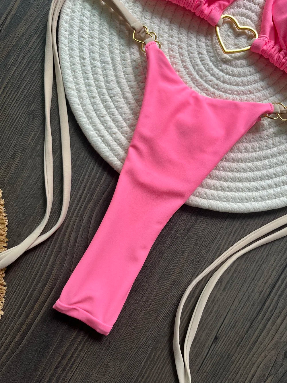 RUOTONSEPT Sexy Halter Solid color Bikini Set Women's Swimsuit Two-piece Triangle Thong Swimwear Bathing Suit Brazilian Biquinis - Shopfly.co.uk