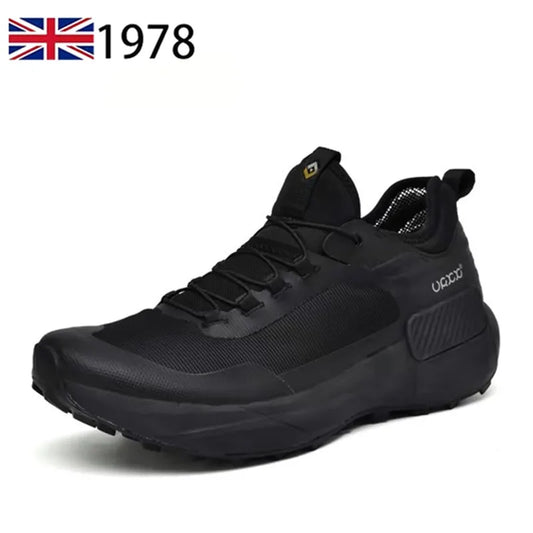 Men's New Running Shoes Sports Casual Walking Shoes Comfortable Soft Sole Waterproof Outdoor Shoes Men Platform Non-Slip - Shopfly.co.uk
