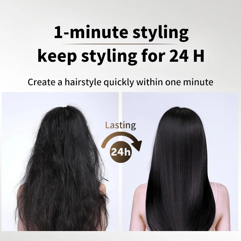 Hair Straightener Hair Dryer Negative Ion Hair Styler Long-Lasting Styling Tool Hairdryer Machine Care Hair - Shopfly.co.uk