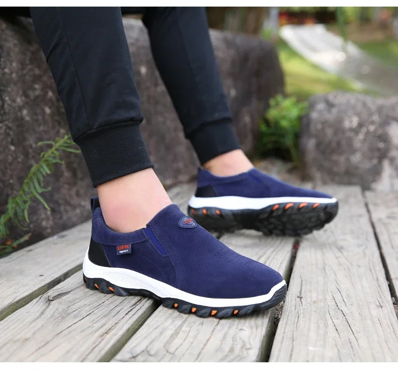 50Size Men Casual Sport Shoes 2024 Autumn New Men's Vulcanized Shoes Outdoor Walking Shoes Lightweight and Comfortable Loafers - Shopfly.co.uk