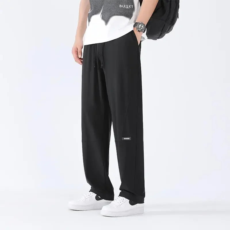 Plus Size 50-175kg Men's Ice Cool Long Pants Large Size 8XL 9XL 10XL Casual Loose Trousers Big Size Men Clothing Gym Sport Pants - Shopfly.co.uk