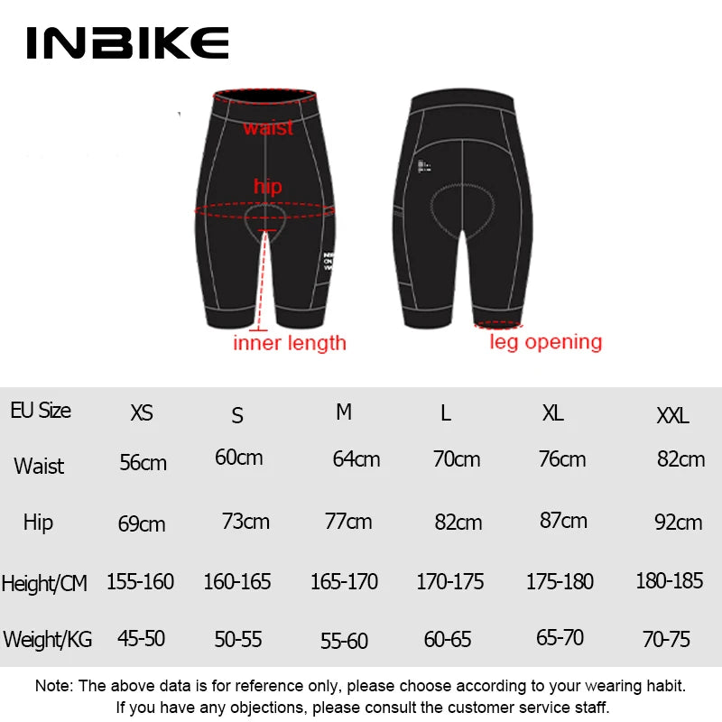 INBIKE Women's Bike Shorts Padded MTB Cycling Pants Road Biking Clothing Road Mountain Riding Bicycle Cycle Shorts with Pockets - Shopfly.co.uk
