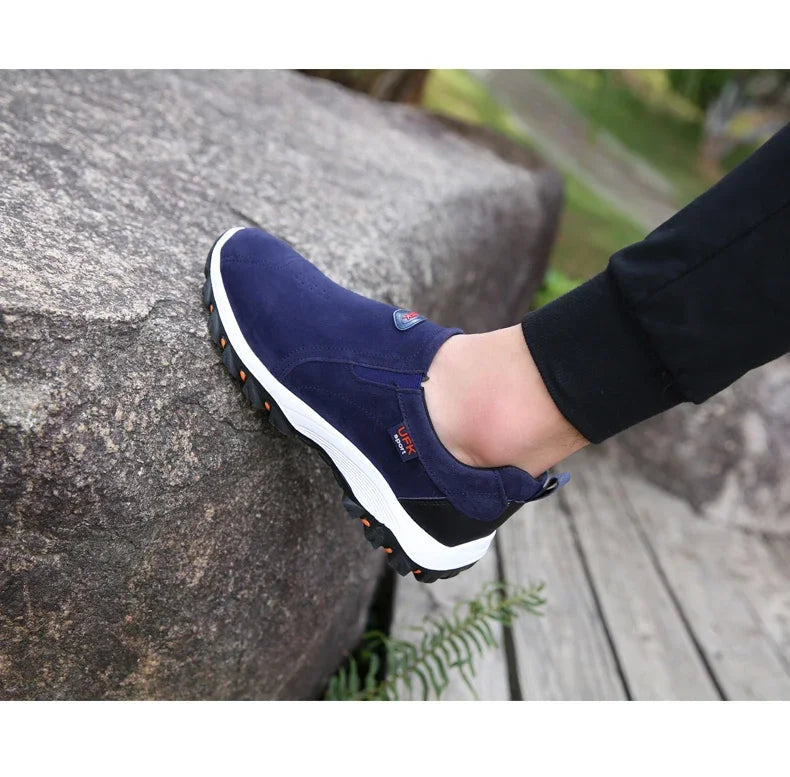 50Size Men Casual Sport Shoes 2024 Autumn New Men's Vulcanized Shoes Outdoor Walking Shoes Lightweight and Comfortable Loafers - Shopfly.co.uk